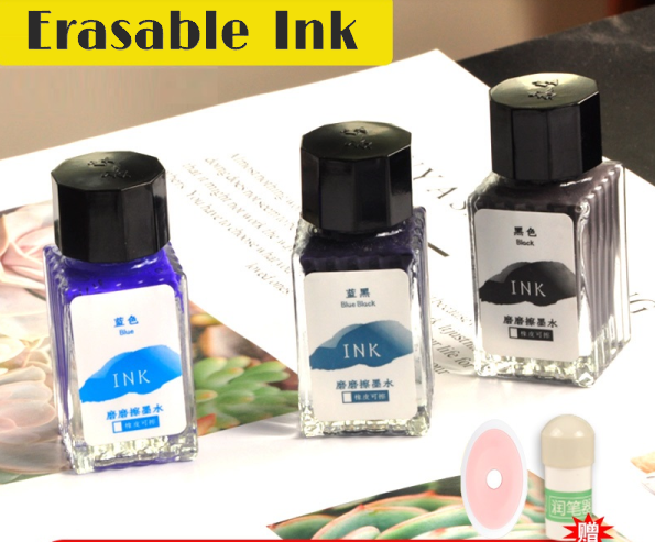 열감지 지워지는 잉크, 막힘 없는 만년필, 쓰기 잉크, - Fountain Pen Bottled Ink 리뷰 및 가격