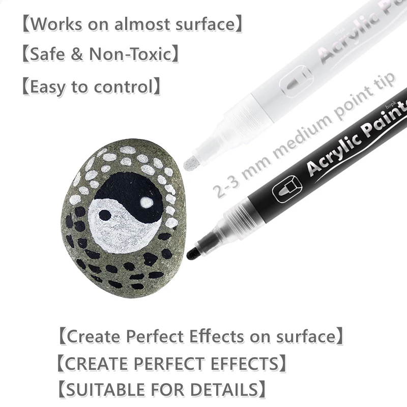 바위 그림, 돌, 세라믹, 유리, 목재, 타이어, 직물 - Copic Marker Classic 리뷰 및 가격