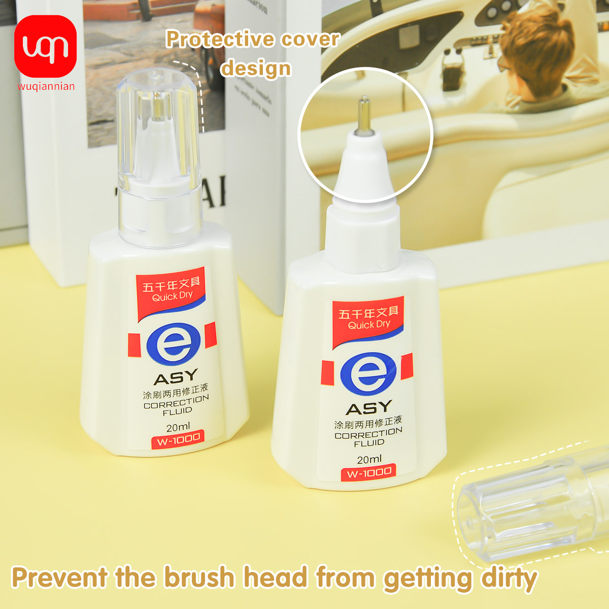 WQN 퀵드라이 수정액, 20ml, 흰색, 사용이 간편 - Correction Pen Fine 리뷰 및 가격