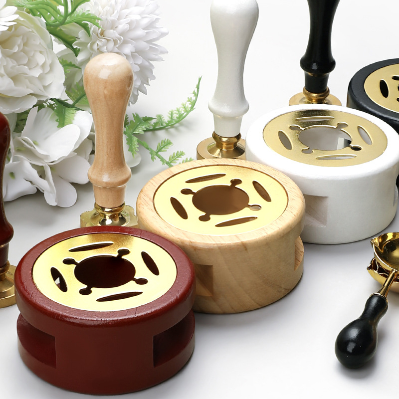 3개입 왁스 씰 스탬프 세트, 래커 용광로, 원목 스토 - Wax Seal Stamp Set 리뷰 및 가격