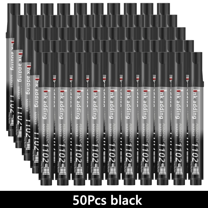 1/10/50pcs 영구 마커 펜, 미세 팁, 2mm  - Correction Pen Fine 리뷰 및 가격